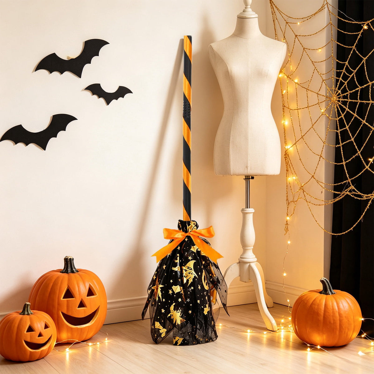 Under $5! Saving! XGFHYJEH Halloween Holding Hands Witches, Halloween Decorations Outdoor, Halloween Decor Clearance, Halloween Ornaments Scary Props Decoration for Outside Yard Lawn Garden