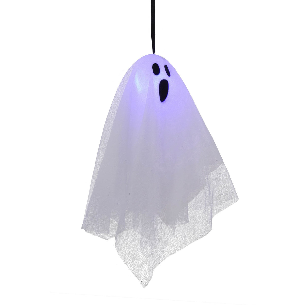 Light-Up Color-Changing Ghost Decoration, White, 14", Halloween by Way To Celebrate
