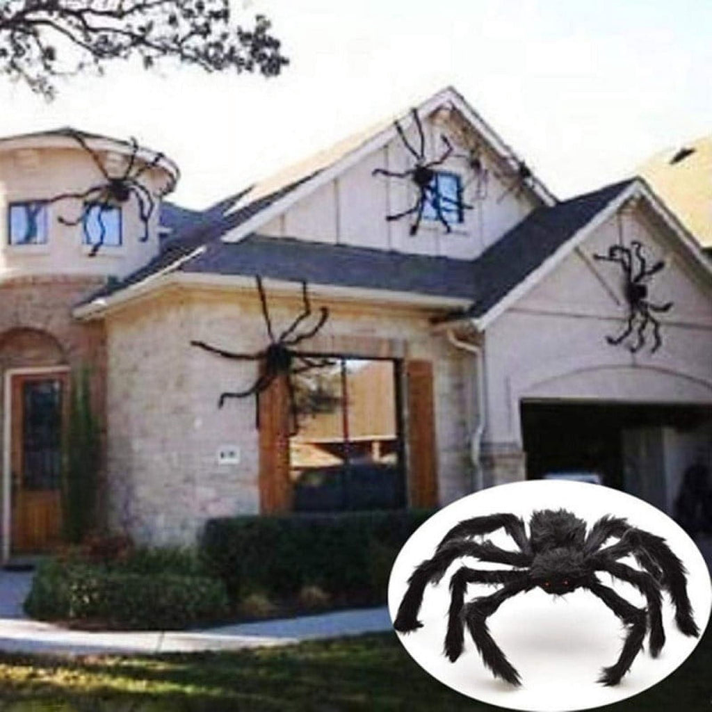 Halloween Spider Decorations Realistic Hairy Spiders Spider Props for Indoor, Outdoor and Yard Creepy Decor 75CM (30 Inch)