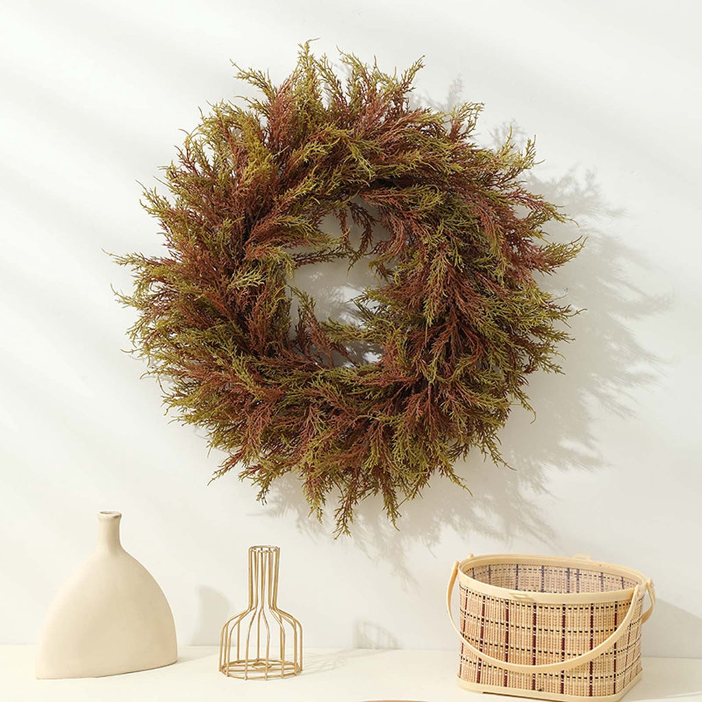 YIKA Halloween Decoration Fall Peony And Pumpkin Wreath Colorful Decorative Garland Home Decoration And Ornaments Suitable For Decoration In Multiple Scenarios F3Halloween Yard Decor