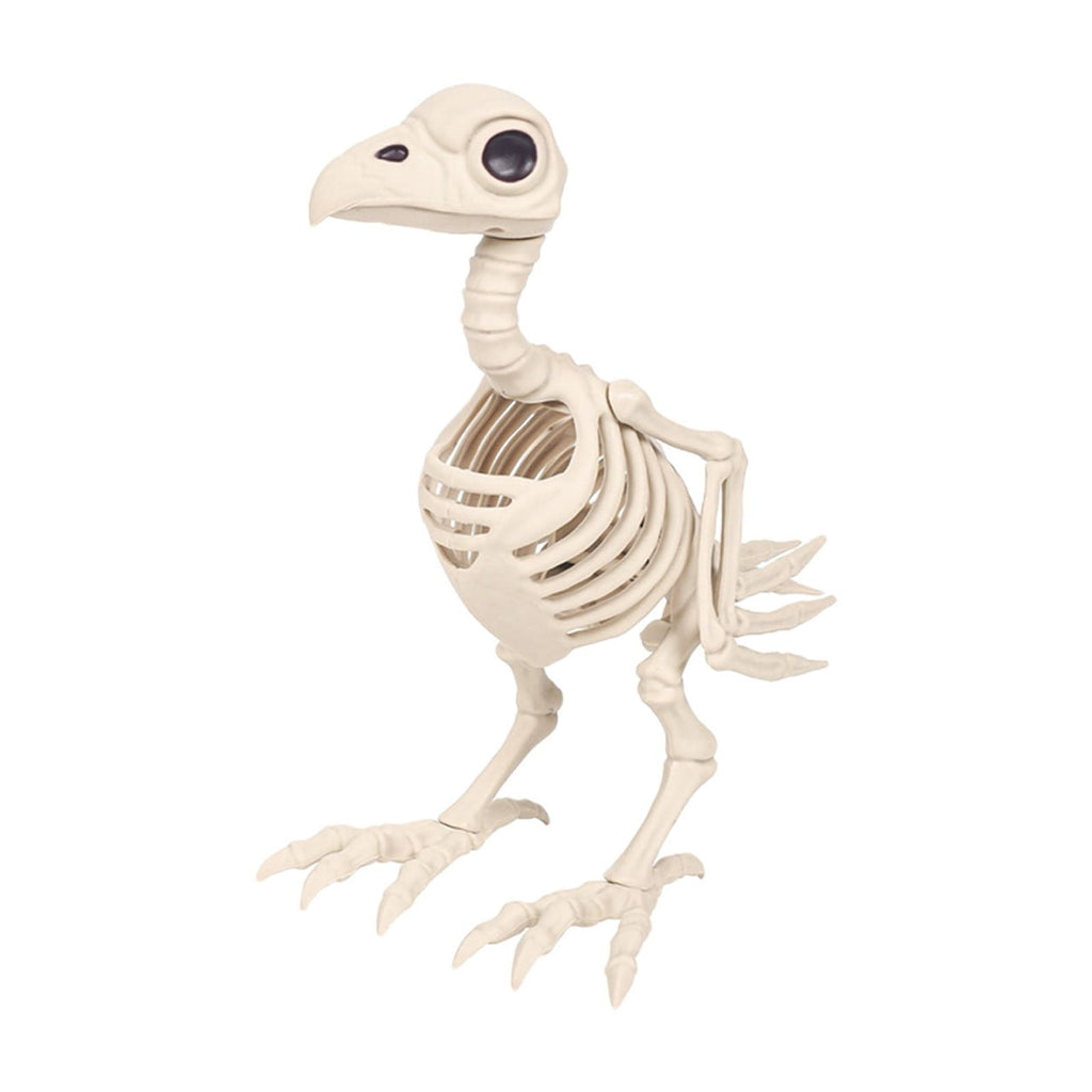 Suncoda Halloween Skeleton Decorations, 13 Different Animal Skeletons Halloween Decorations, Horror Simulation Animals Skeleton Ornaments Bar Decoration, Halloween Gifts