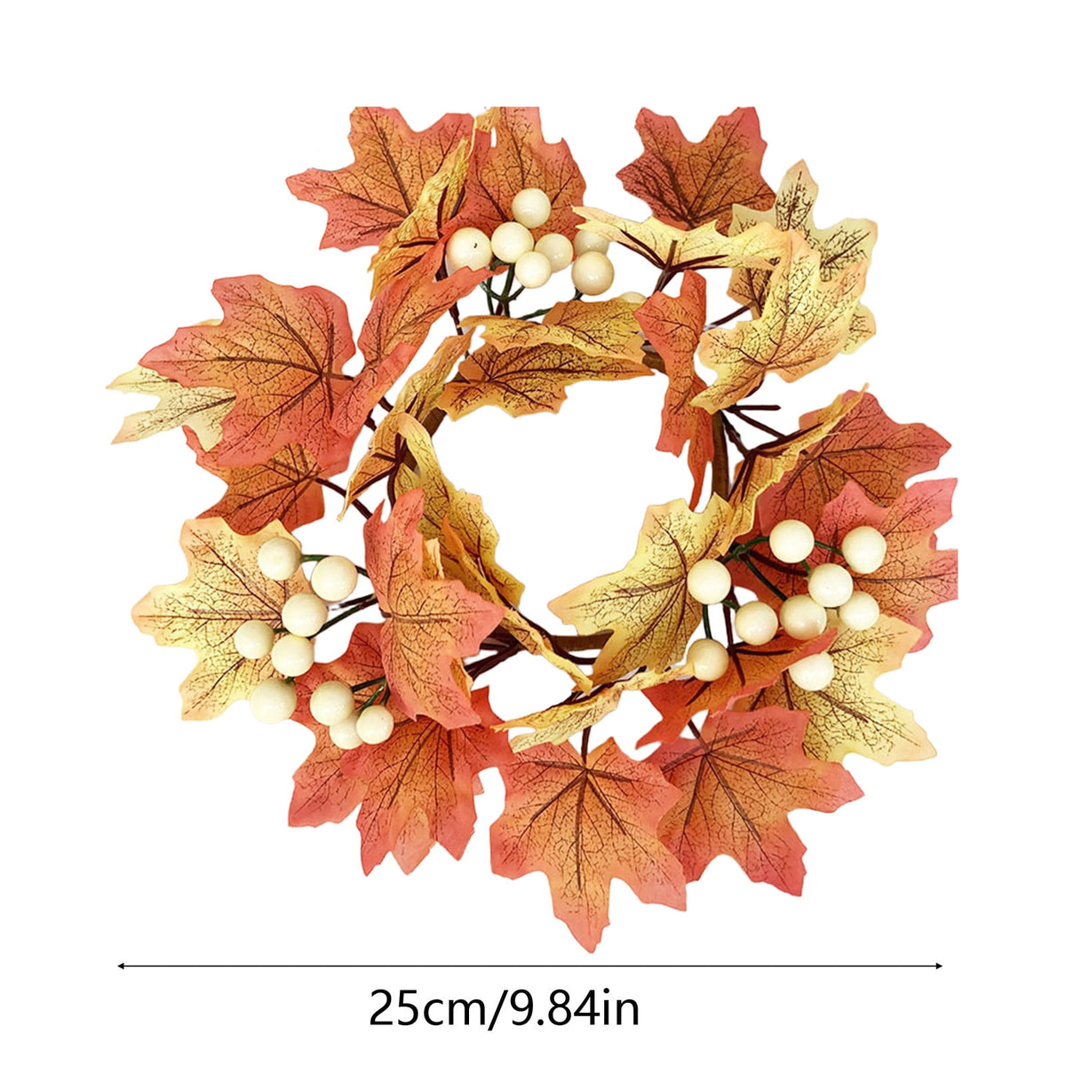 halloween decor Halloween door wreaths, maple leaf wreaths, autumn and winter wreaths, Christmas and Thanksgiving family decorations