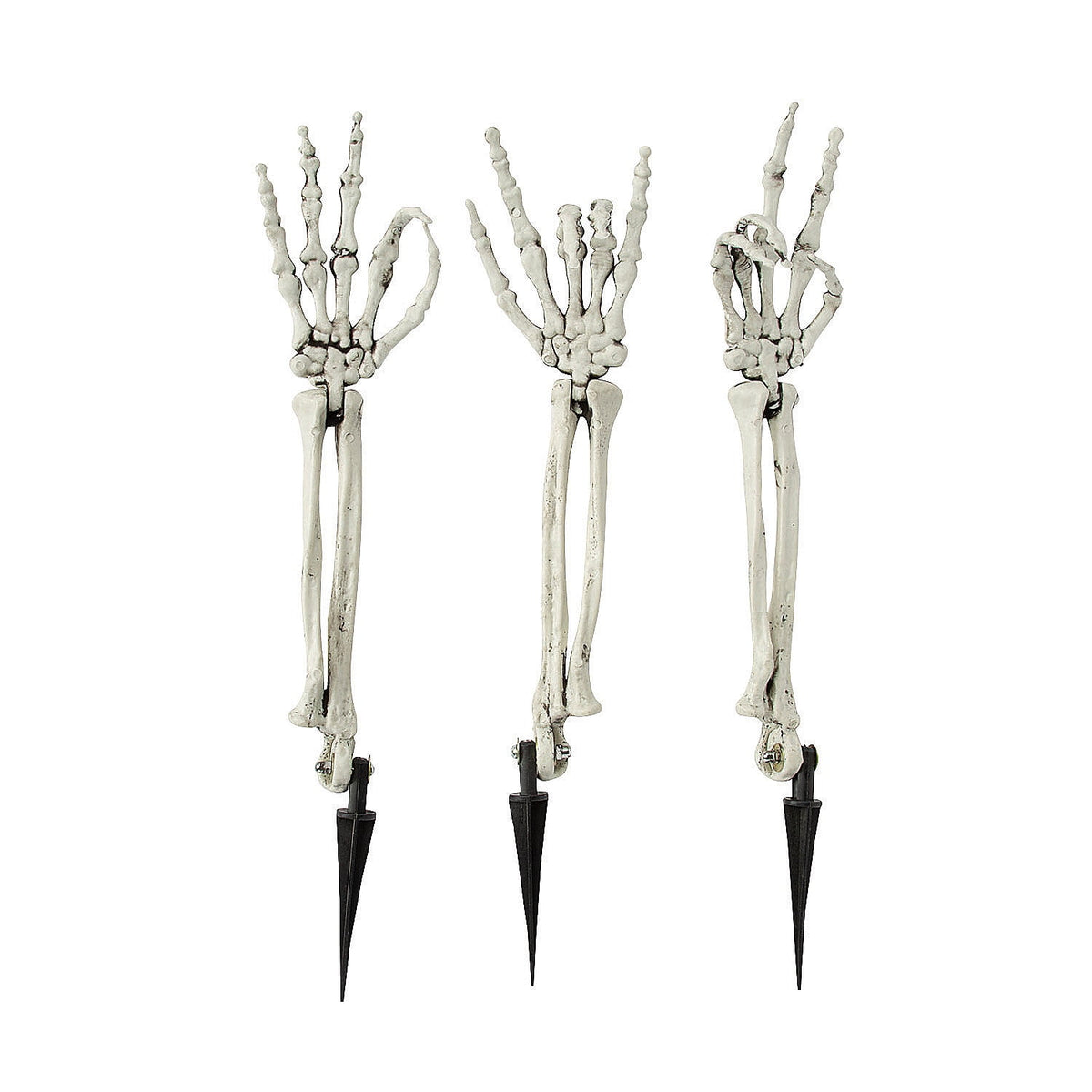 Skeleton Hand Groundbreaker Halloween Decorations, Home Decor, Halloween, 3 Pieces
