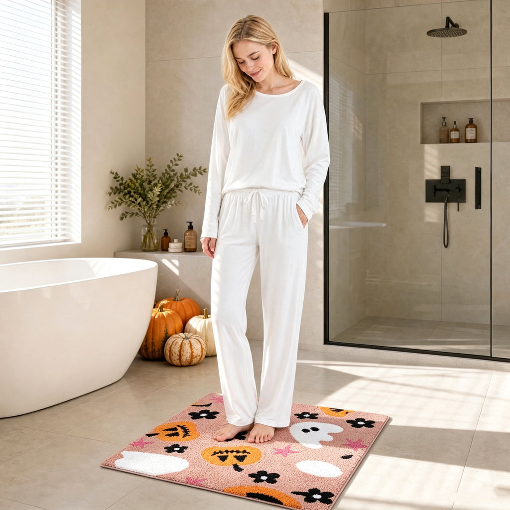 Doormat Front Door Mat New Home Closing Housewarming Gift Unwelcome Bat Full Bats Halloween