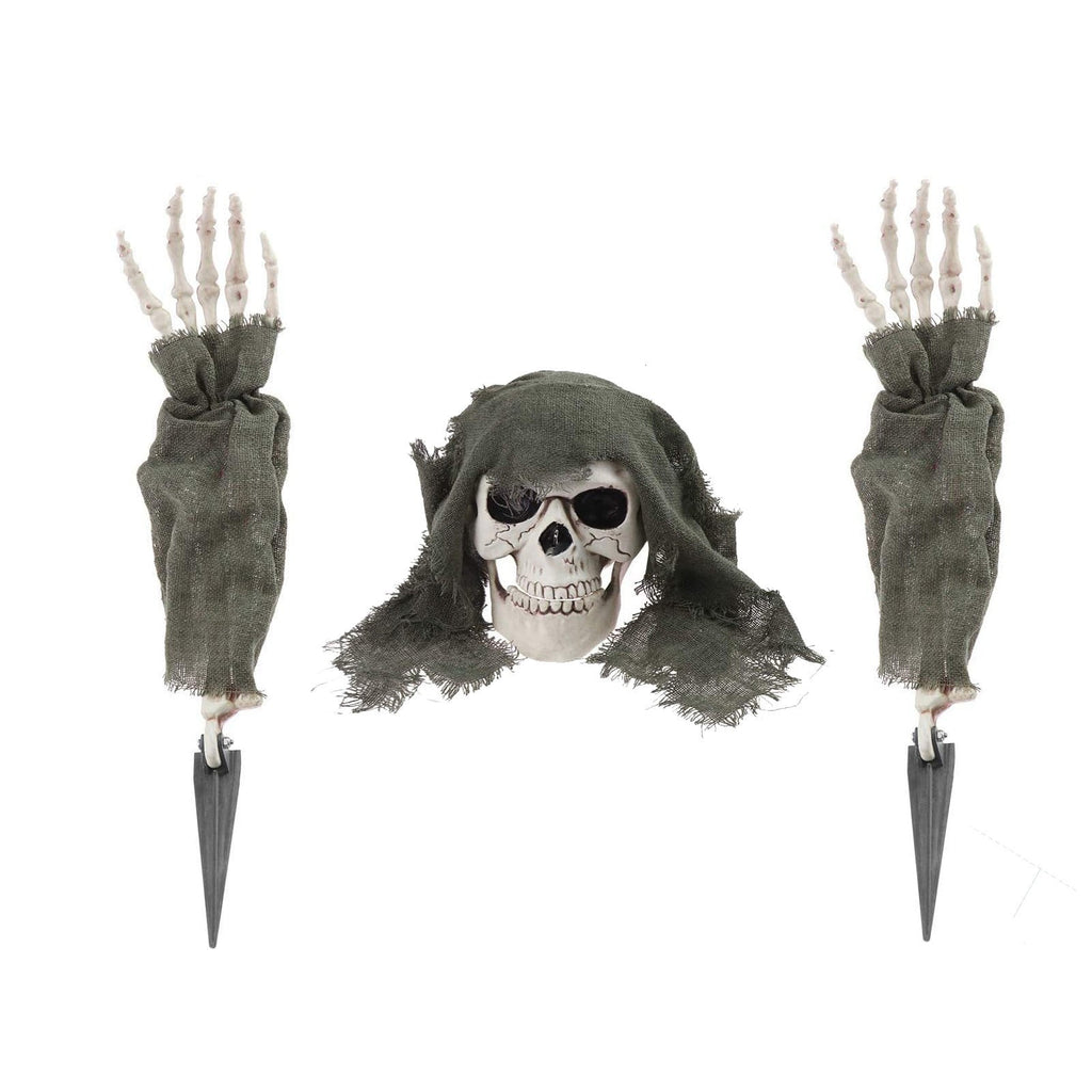 CXALSSY Halloween Decor, Halloween Decorations, Halloween Decorations Outdoor, Halloween Outdoor Decor, Skull And Skeleton Ground Breakers - Terrifying Gravestone Scenes 2 Options