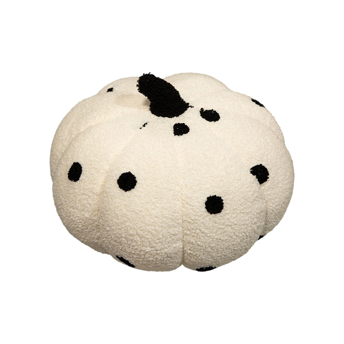 Yhmxh Soft Fluffy Pumpkin Throw Pillow, 3D Plush Sherpa Stuffed Pumpkin Cushion Decor, Cute Autumn Harvest Pumpkin Shaped Plush Toy for Sofa Couch Bed Farmhouse Thanksgiving Halloween Party Decor