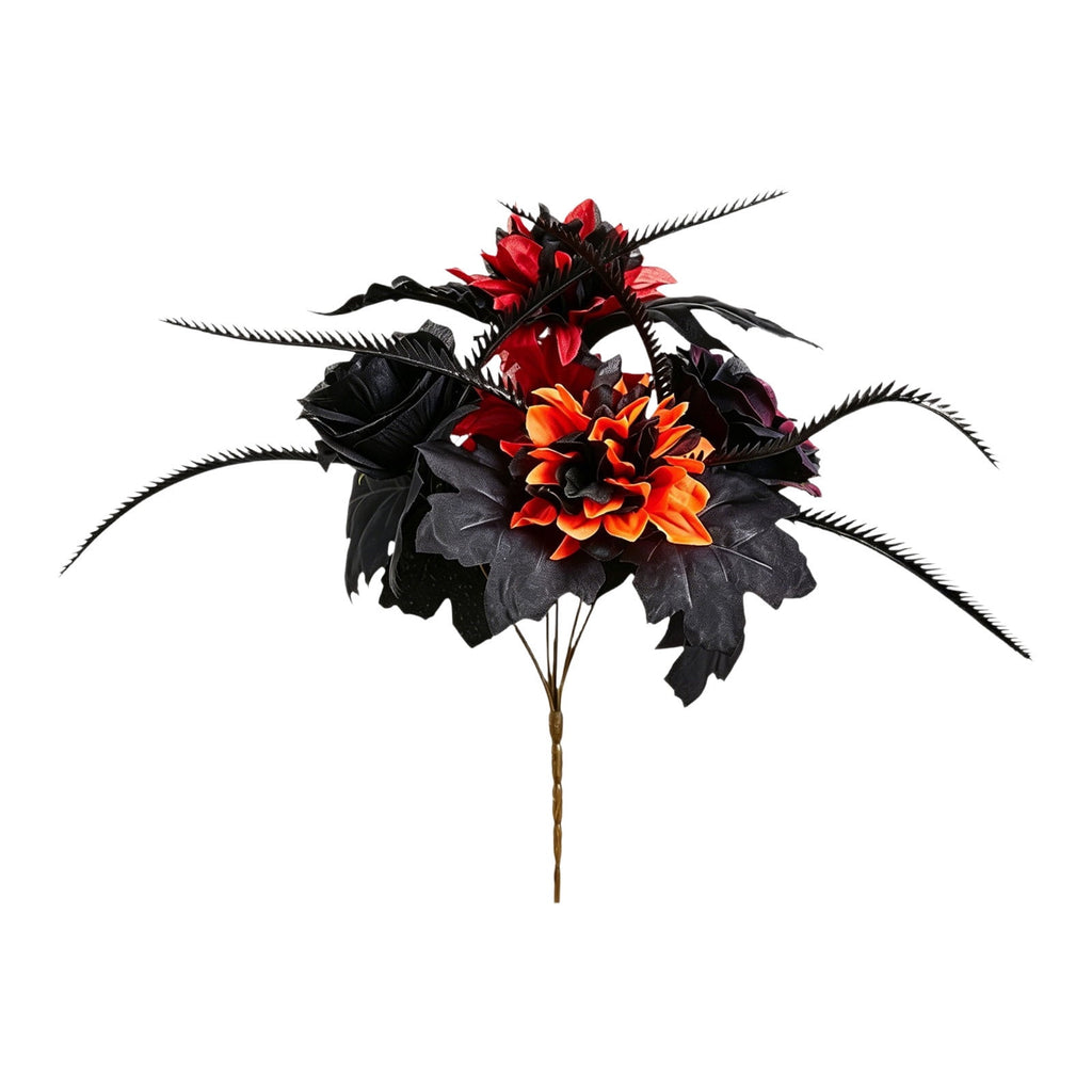 SCNOR 72 Inch Halloween Felt Garland with Ghost Pumpkin Witch Hat Spider Broom, Hanging Decor for Fireplace Mantel Wall