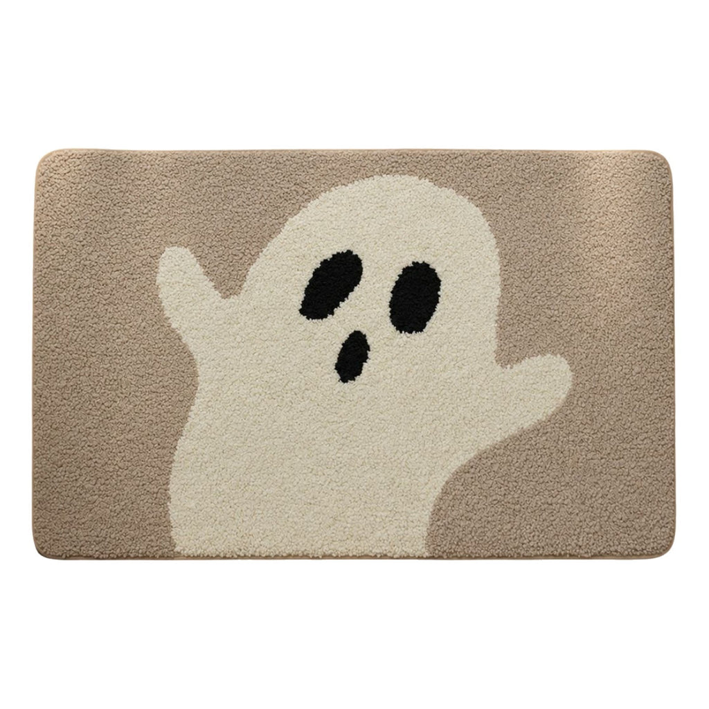 sruoe Fall Door Mat Absorbent Non-Slip Durable Halloween Decorations, Front Door Mat for Porch with Rubber Backing, Indoor Outdoor Entryway, Easy Clean Low-Profile Fade-Resistant.