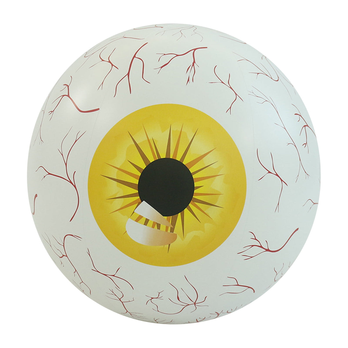 Loyerfyivos Halloween Eyeball Decorations Balloons,Eyeballs Blow Up Scary Bloodshot Eyeballs Indoor Outdoor Garden Halloween Decors for Lawn Party (A)