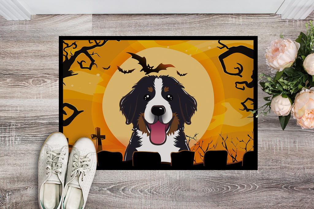 Carolines Treasures BB1795JMAT Halloween Bernese Mountain Dog Indoor & Outdoor Mat- 24 x 36 in.