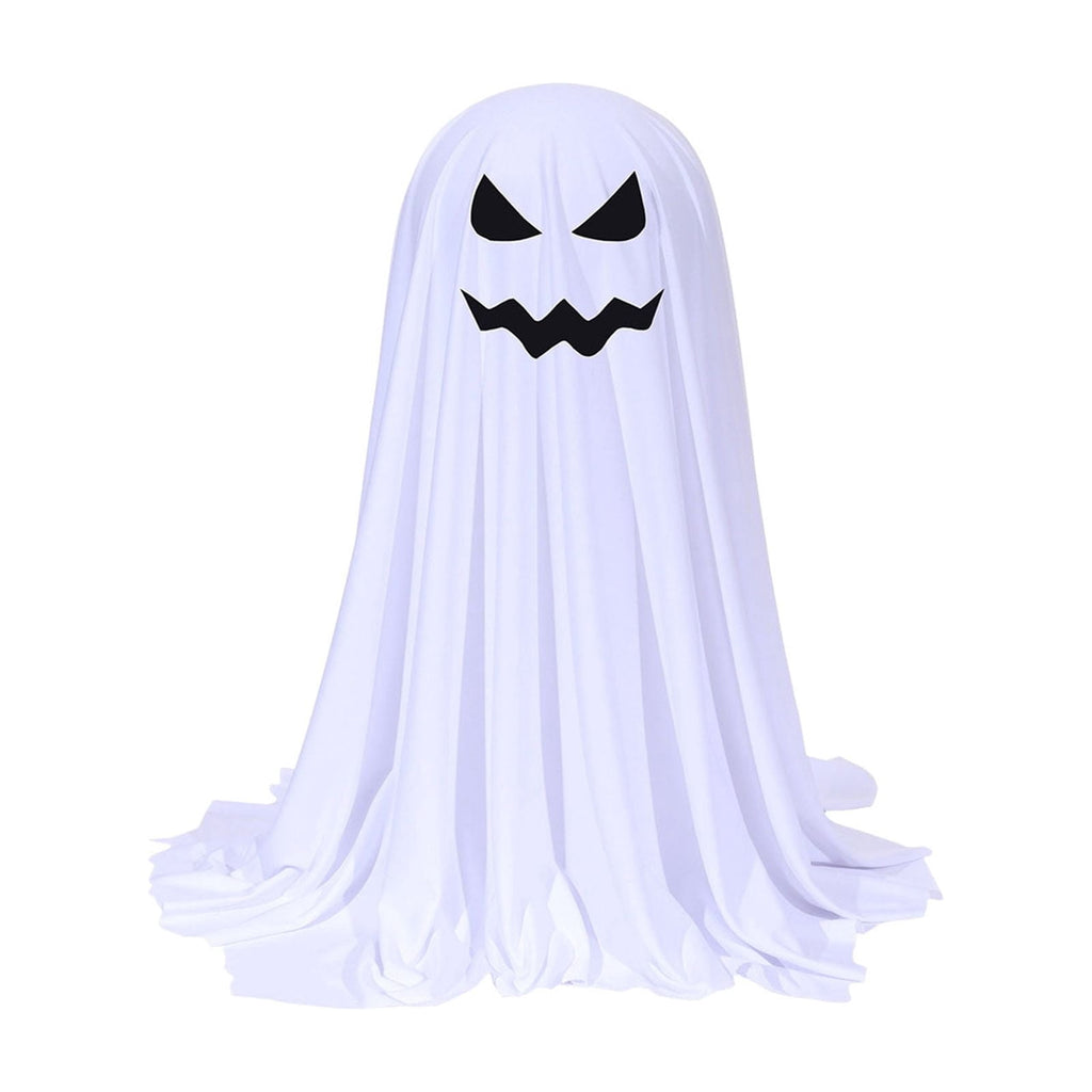 Aurorax Early Halloween Decorations Outdoor,Ghost Halloween Decoration 2 ft Realistic Waterproof Ghost Decor for Front Porch Yards Gardens Lawn Black