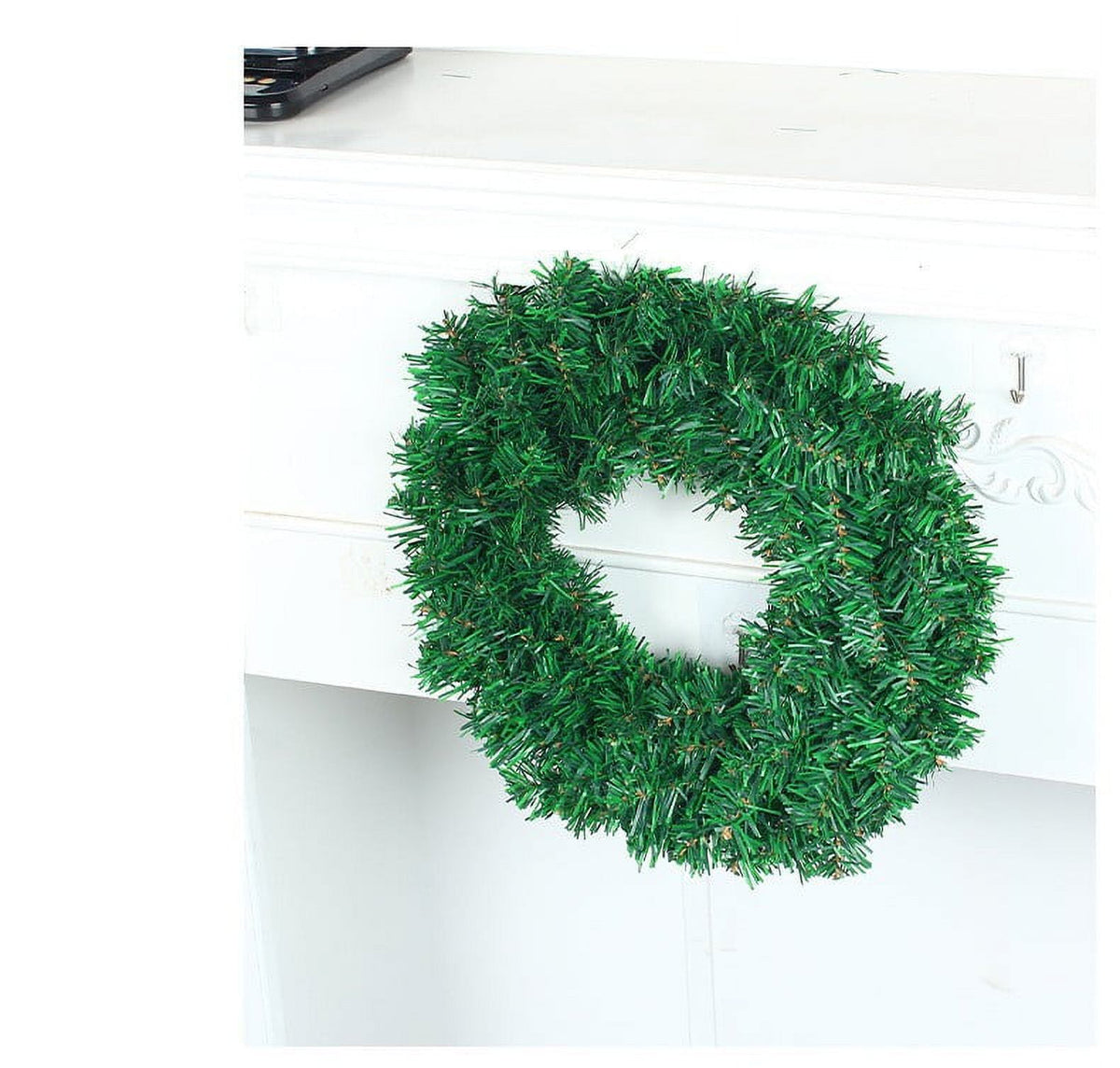WKSCLPAI Halloween Wreaths, Black Dead Branch Wreath with Bat Decoration, Halloween Leaves Garlands for Decoration, Versatile for Indoor and Outdoor Use,Ideal for Various Occasions