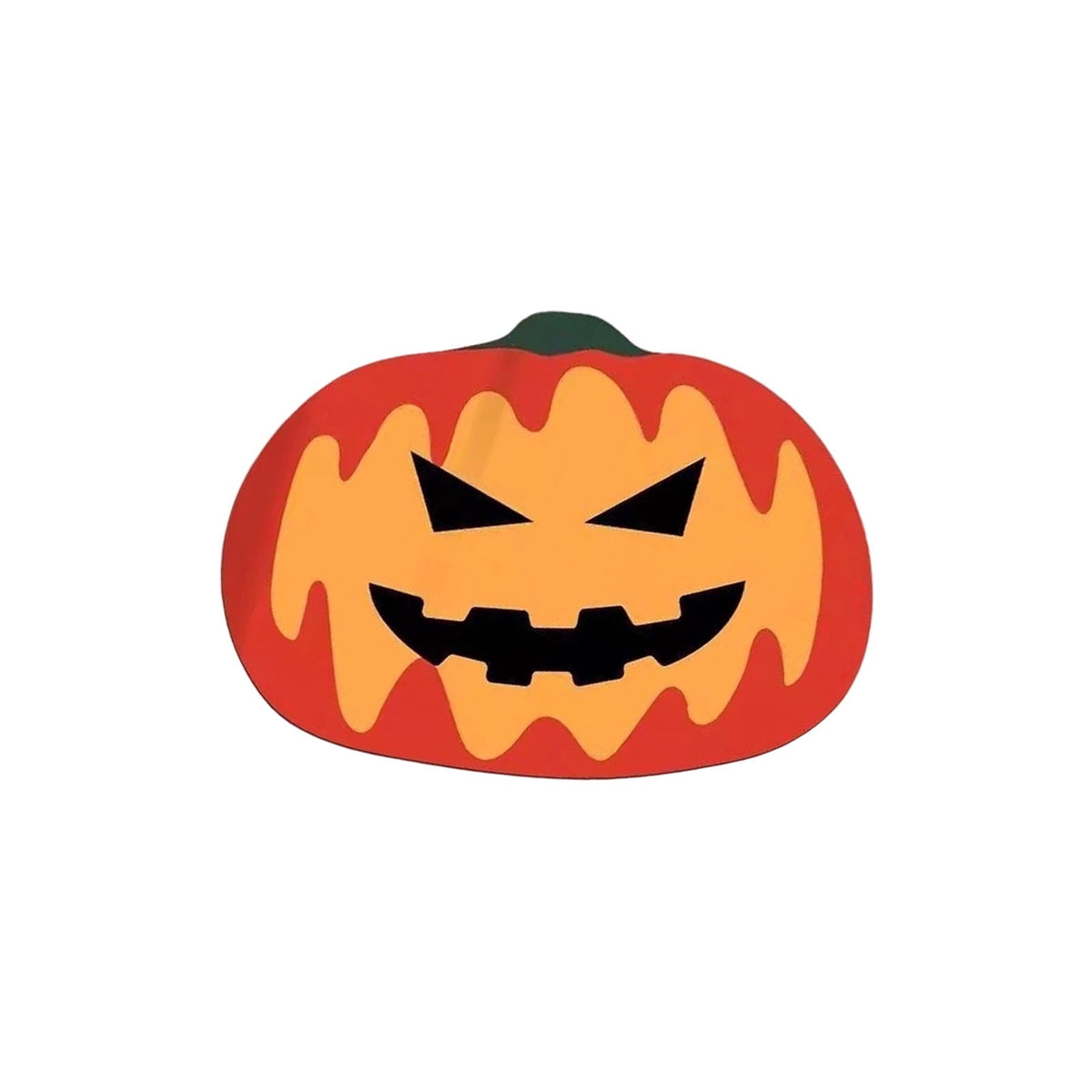 Halloween Door Mat Pumpkin Shaped Non-Absorbent Skidproof Mat 15.75x23.62in Polyester Skidproof & Weather Resistant for Front Door Porch Indoor Outdoor Halloween Door Mat by MPOISVA