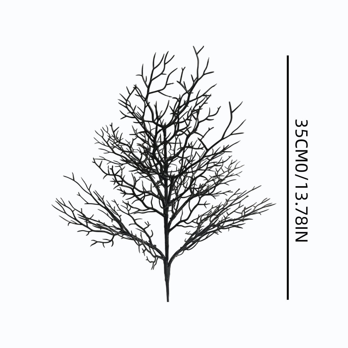 AZXY Black Twig Spooky Tree Bat Cutout Halloween Decor Tree, Outdoor Yard Lawn Porch Indoor Tabletop Halloween Party Gothic Mantel Dark Autumn Harvest Centerpiece Ornament Gift