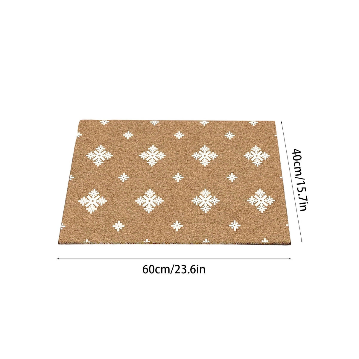 Halloween Door Mat Classic Print Skidproof Mat 15.75x23.62in Polyester Skidproof & Dirt Trapping for Front Door Porch Entryway by MPOISVA