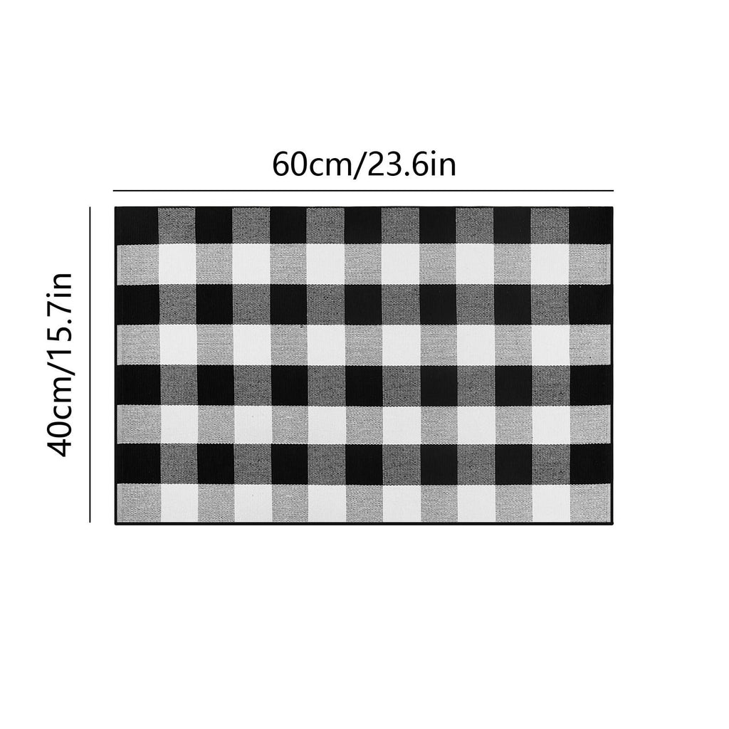 sruoe Fall Door Mat Absorbent Non-Slip Durable Halloween Decorations, Front Door Mat for Porch with Rubber Backing, Indoor Outdoor Entryway, Easy Clean Low-Profile Fade-Resistant.