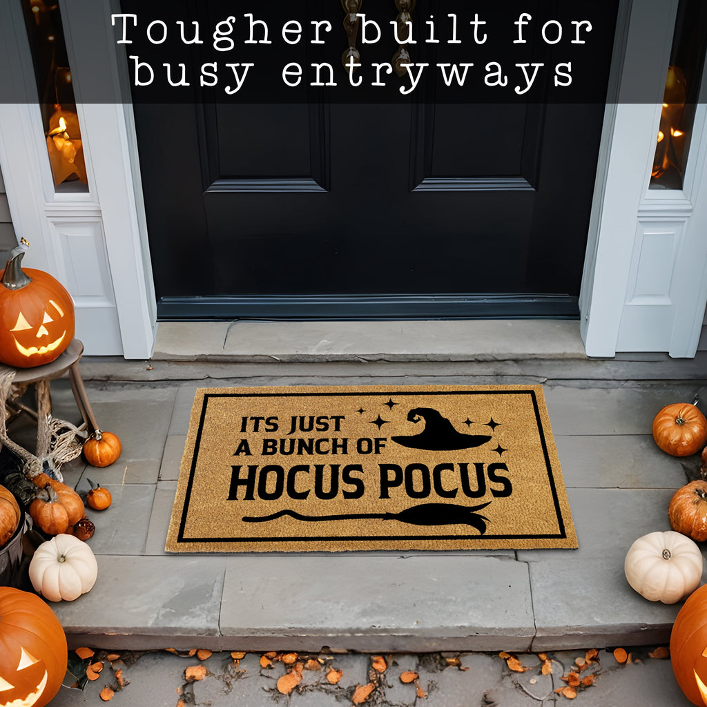 MAINEVENT Hocus Pocus Doormat 30x17 Inch, Halloween Outdoor Welcome Mat